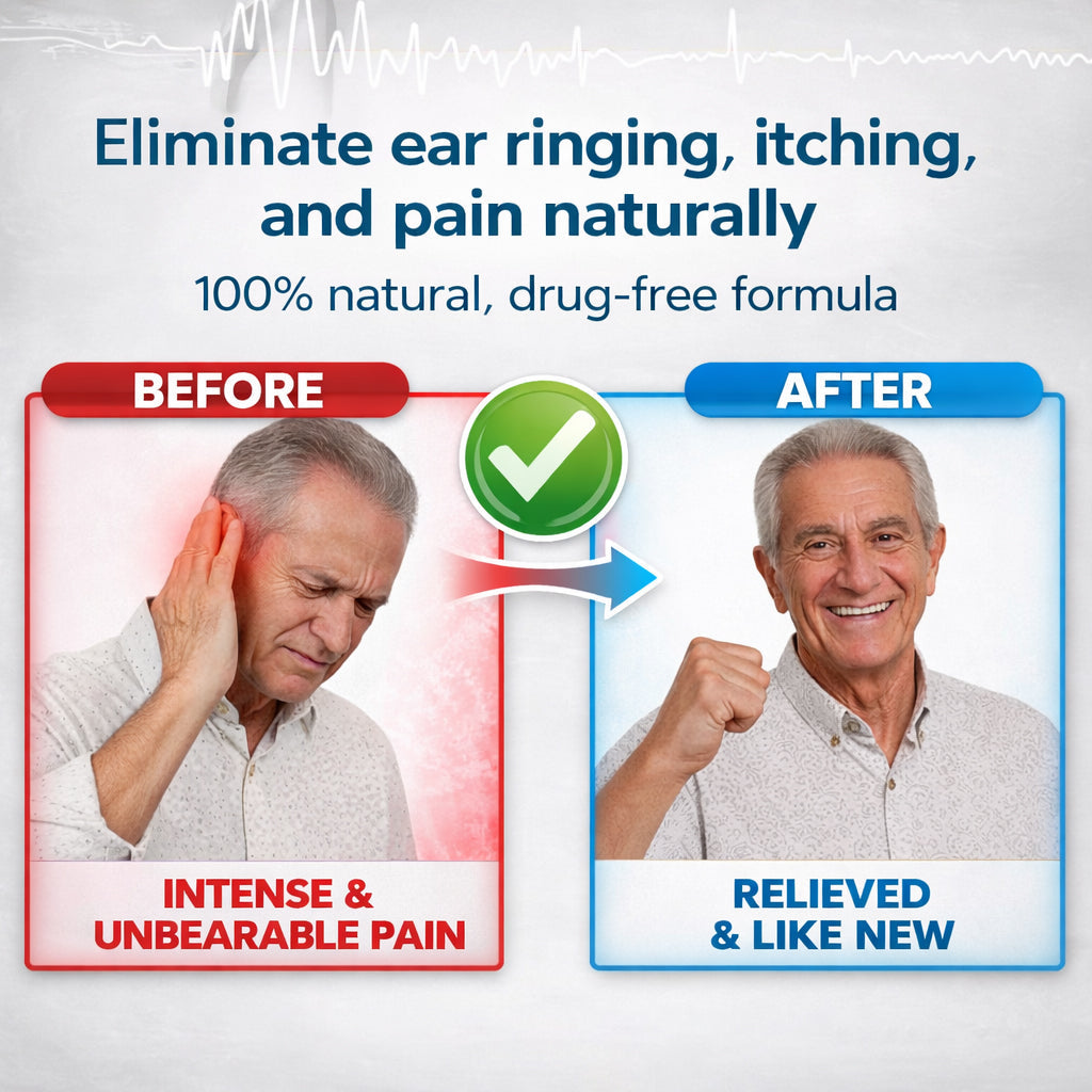 Tinnitus Ear Drops for Clear Ears and Ultimate Comfort – Unlock Instant Relief from Tinnitus and Ear Discomfort🎶-HZ