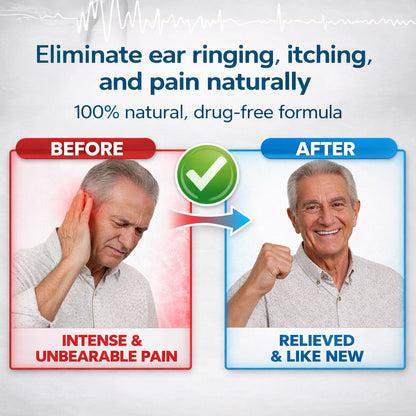Tinnitus Ear Drops for Clear Ears and Ultimate Comfort – Unlock Instant Relief from Tinnitus and Ear Discomfort🎶-HZ