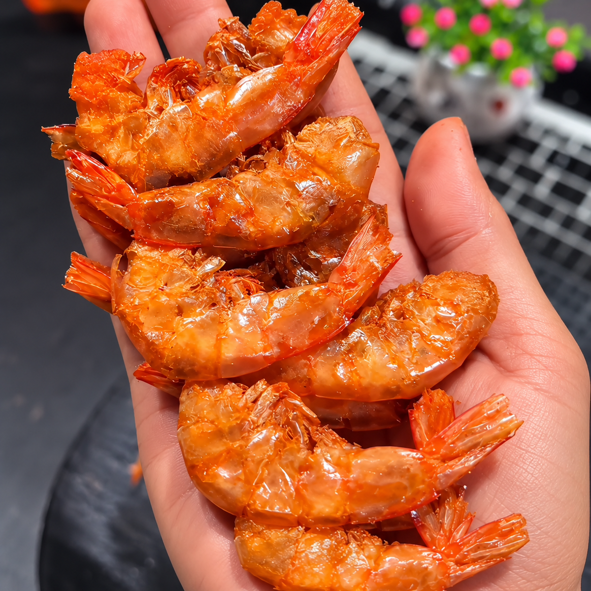 Crispy Tail-On Shrimp – Savory & Crunchy Seafood Snack-EDC