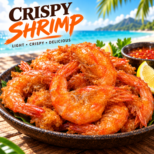 Crispy Shrimp Snack – Golden Crunchy Shrimp, Rich Seafood Flavor, Delicious Ready-to-Eat Snack for Anytime Enjoyment-EDC