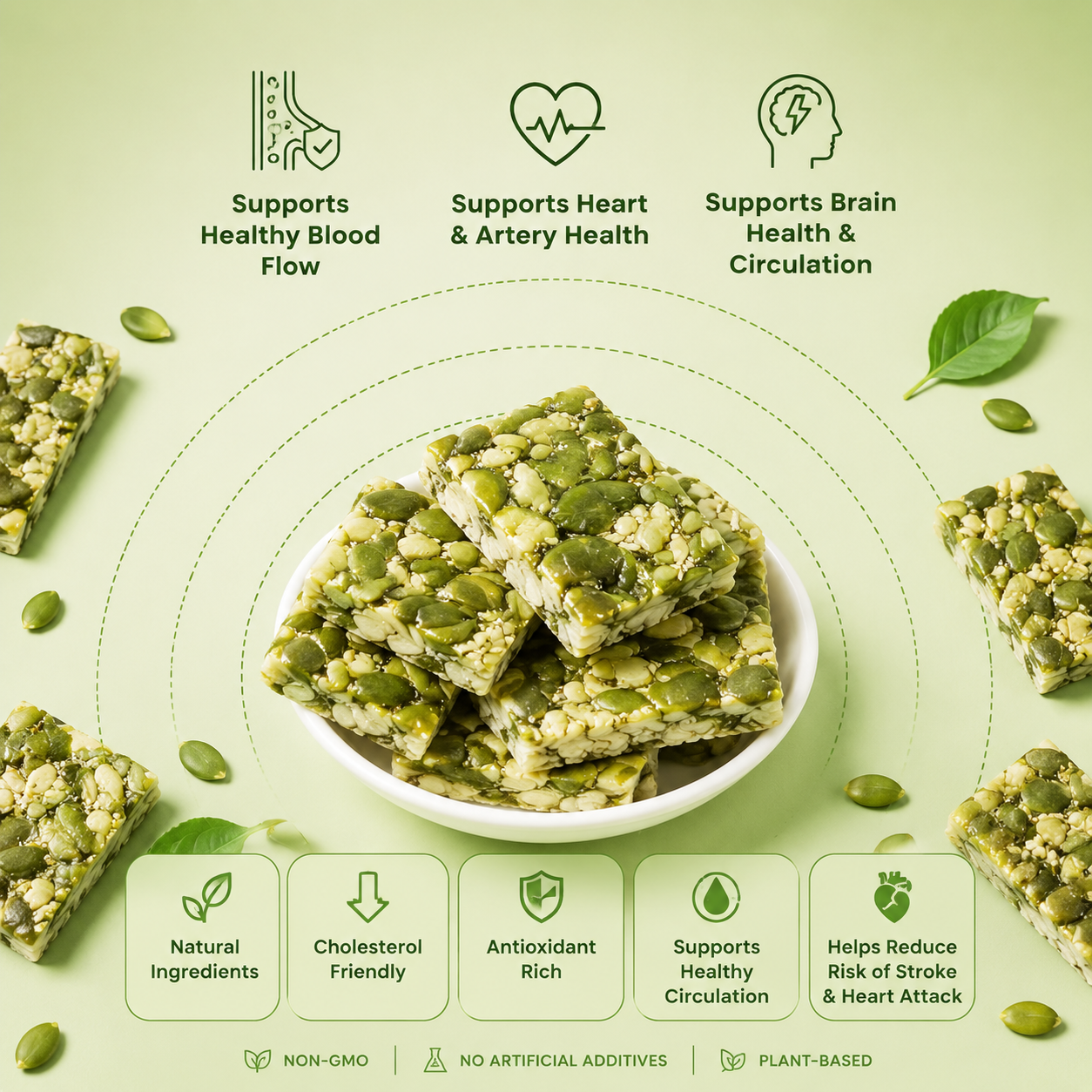 🌶️🍈A Natural Snack for Heart Health & Crunch Into Daily Support for Heart, 🧠Brain Healthy Blood Flow-#YUN7