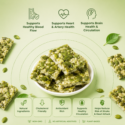 🌶️🍈A Natural Snack for Heart Health & Crunch Into Daily Support for Heart, 🧠Brain Healthy Blood Flow-#YUN7