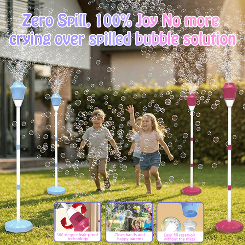 💥Early Spring Sale 49% OFF💚Automatic Handheld Bubble Machine for Kids | 360° Continuous Bubbles -#YUN7