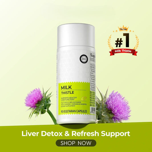 🏆Flash Sale⚡50K+ SOLD!💥🏆Oxyenergy Milk Thistle Liver Detox-#YUN7
