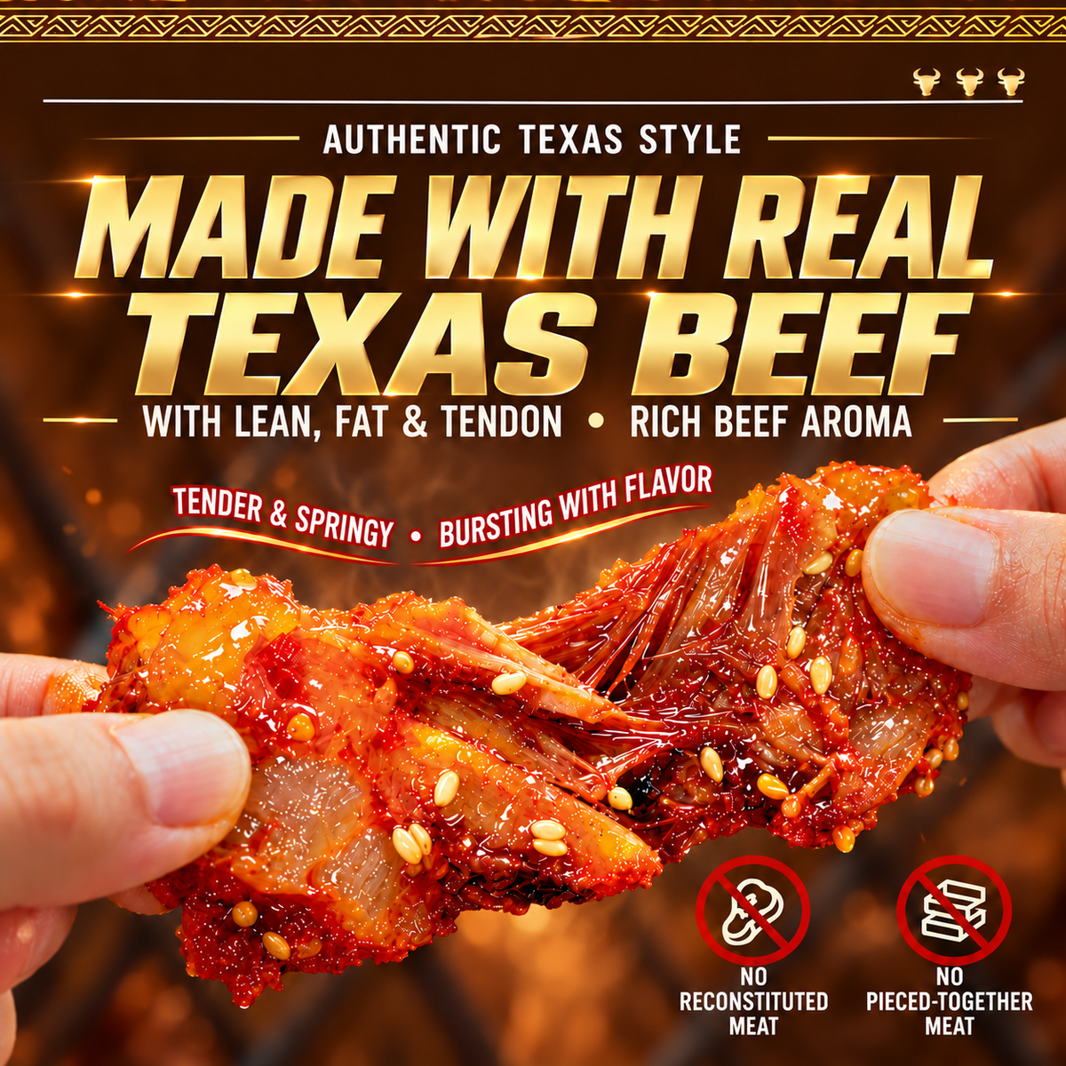 Spicy Braised Beef Tendon & Meat Bites – Tender, Chewy, Juicy & Rich in Flavor-EDC