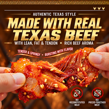 Spicy Braised Beef Tendon & Meat Bites – Tender, Chewy, Juicy & Rich in Flavor-EDC