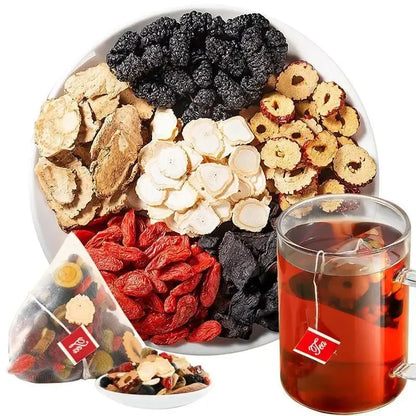 🏆Kidney Tea Formula Ginseng🏆 Organic Kidney Cleanse Tea, Traditional Kidney Cleansing Tea for Men & Women-INT