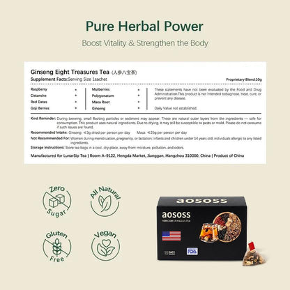 Ginseng Eight Treasures Tea