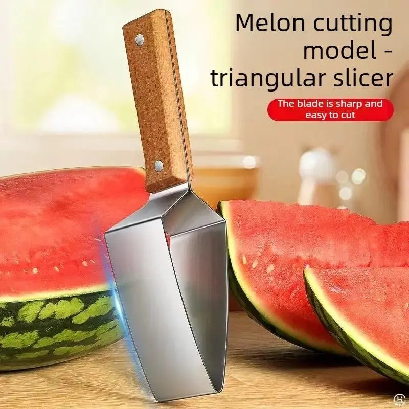 🍉Stainless steel watermelon slicer🎁multi-functional fruit slicer, fruit divider, watermelon cutting tool-ABB8