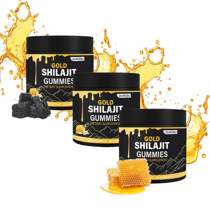 🏆Choice of 80% Tough Guys⏰Pure Himalayan Gold Shilajit Gummies-Natural Powerful Size & Stamina Enhancer for Men-ABB8