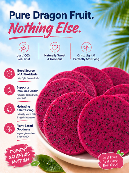 Real Fruit Unreal Crunch🍓🍓Finally… A Snack That Helps You Stay Regular.