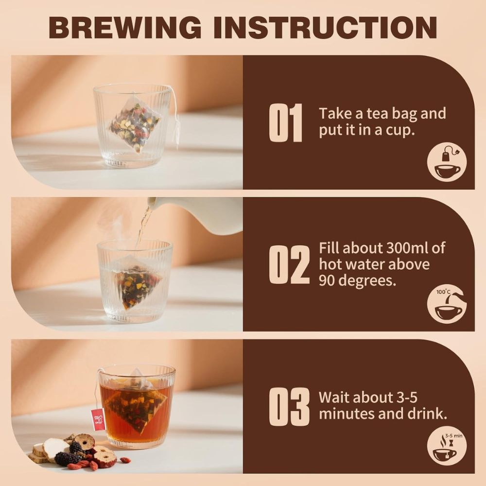 Eight Treasures Organic Kidney Tea-XA