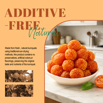 🍊Say goodbye to high-calorie guilt! 🍞Satisfy your cravings with our fiber-rich Licorice Kumquats-INT