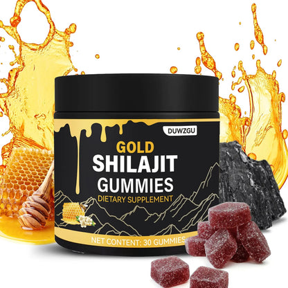 🏆Choice of 80% Tough Guys⏰Pure Himalayan Gold Shilajit Gummies-Natural Powerful Size & Stamina Enhancer for Men-ABB8