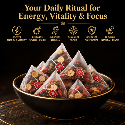 🍵🍵🔥 Natural Ginseng Tea — Support Energy, Stamina & Daily Confidence for Men-INT