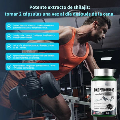 🏆 تخفيض سريع ⚡ أكثر من 160 ألف عملية بيع! ✨ Shilajit: معزز طبيعي للحجم والقدرة البدنية للرجال-INT