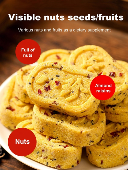 🍰Mixed Nut Eight Treasure Handmade Quilted Cake. 0 preservatives added-XA