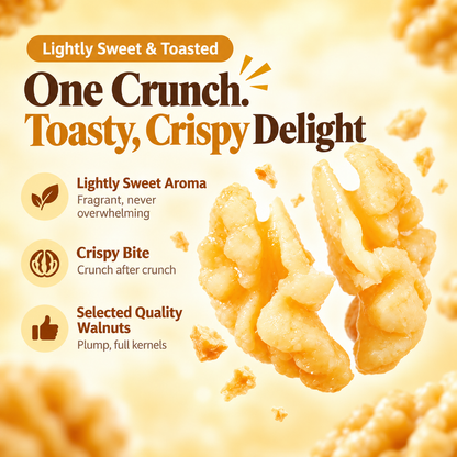 Premium Honey-Peeled Walnuts-Heart-Smart Nutrition in Every Bite-IUK