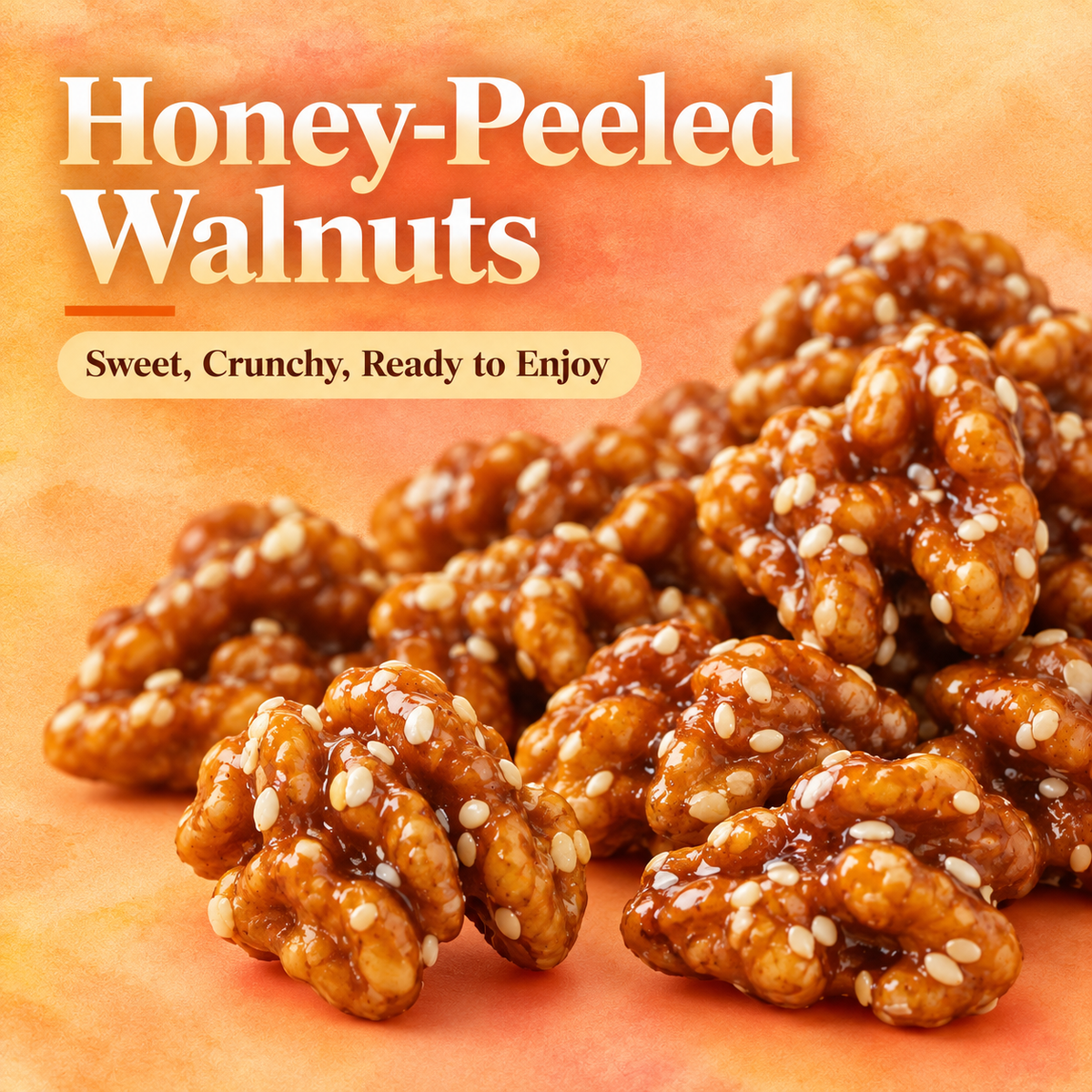 [Get 5 Delivered]Honey-Peeled Walnuts – Delicious Crunch with Real Heart Benefits-OUO