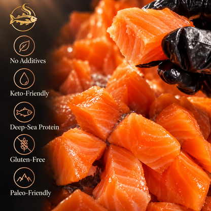Cold-Smoked Premium Wild-Caught King Salmon from Alaska | Brain & Heart Support - WHM