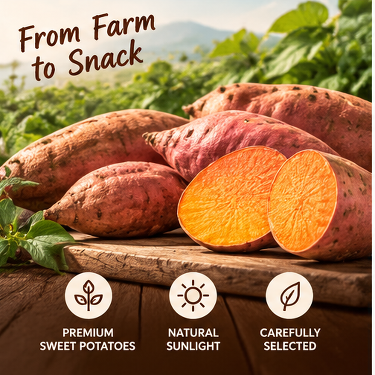 Golden Honey Sweet Potato Chips – Crispy, Sweet & Delicious, Irresistible Crunch in Every Bite-edc