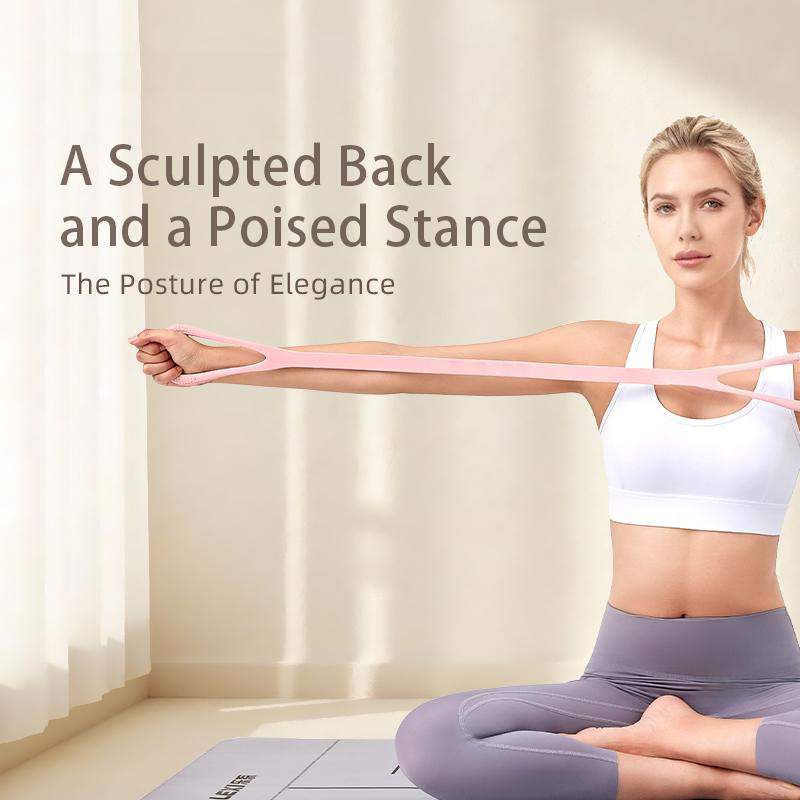 Figure 8 Resistance Bands – Silicone Exercise Bands for Women-923
