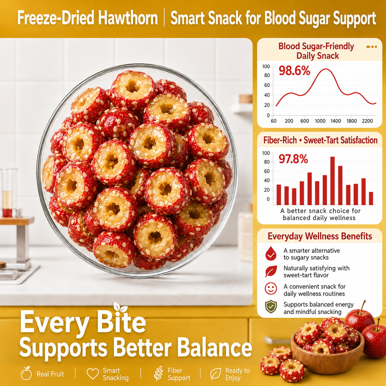 💫🧑‍⚕️Say goodbye to sugar spikes! 🌿Support healthy glucose metabolism with premium Hollow Hawthorn.-QZE