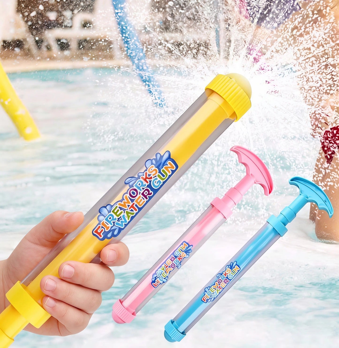 🥳2026 HOT SALE🥳💞Fireworks Water Gun,Perfect for beach, pool or bath. Lightweight & ergonomic-923