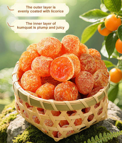 🍊Say goodbye to high-calorie guilt! 🍊🎲Satisfy your cravings with our fiber-rich Licorice Kumquats-INT