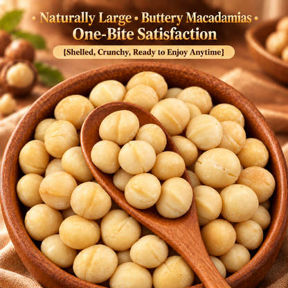 Premium Macadamia Nuts | Buttery, Crunchy & Delicious-OUO