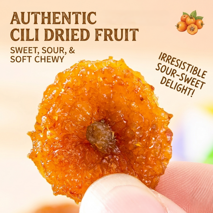 ✅Say Goodbye to Sugar Cravings!!! 🐙🦄Enjoy Antioxidant-Rich Rosa Roxburghii Slices and Support a Balanced Metabolism Naturally - QZE