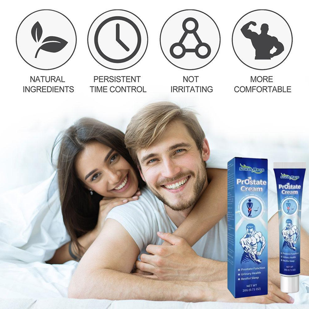 Men's Prostate Wellness Cream – Daily Support Formula with Saw Palmetto & Vitamin E, Easy Application-HZ