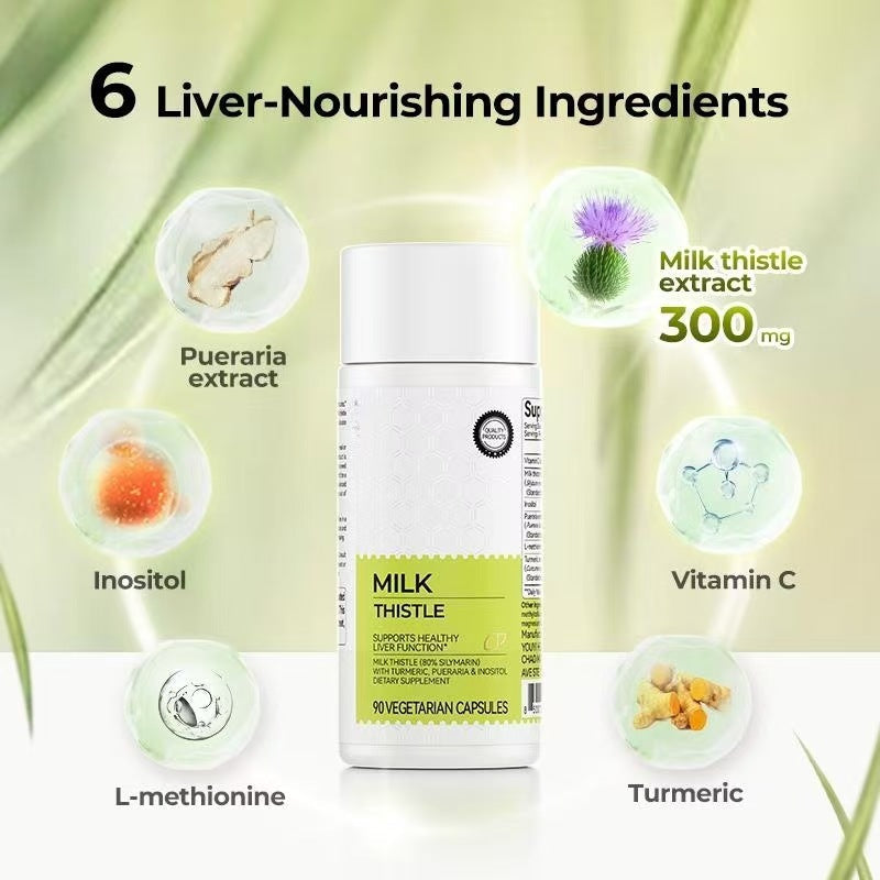 🏆Flash Sale⚡50K+ SOLD!💥🏆Oxyenergy Milk Thistle Liver Detox-#YUN7