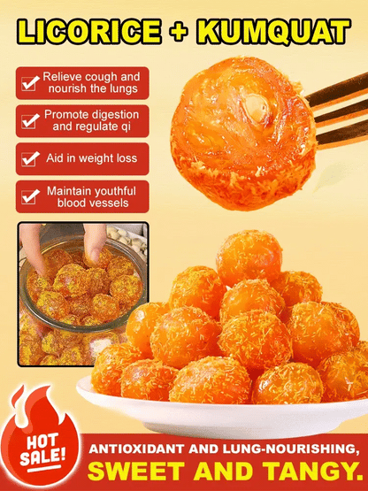 🍊Say goodbye to high-calorie guilt! 🍊🎲Satisfy your cravings with our fiber-rich Licorice Kumquats-INT