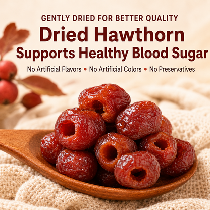 💗Science-Inspired Support for Healthy Blood Sugar✨ Delicious dried hawthorn made for smart everyday snacking.-LYJ