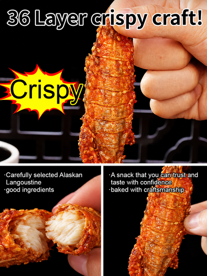 🦐Alaskan Mantis Shrimp - 🏆✅Ready to Eat High-Protein Seafood Snack-QZE
