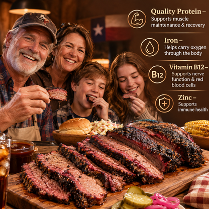 Premium Angus Beef Brisket –Thick & Juicy, Ready-to-Eat | High-Protein, No Additives, Vacuum-Sealed-IUK