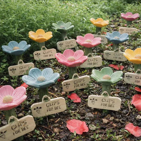 💥Early Spring Sale 49% OFF💚Bee Cups – Drink, Rest & Refresh for Your Garden Bees-#YUN7