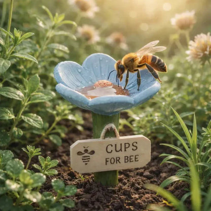 💥Early Spring Sale 49% OFF💚Bee Cups – Drink, Rest & Refresh for Your Garden Bees-#YUN7