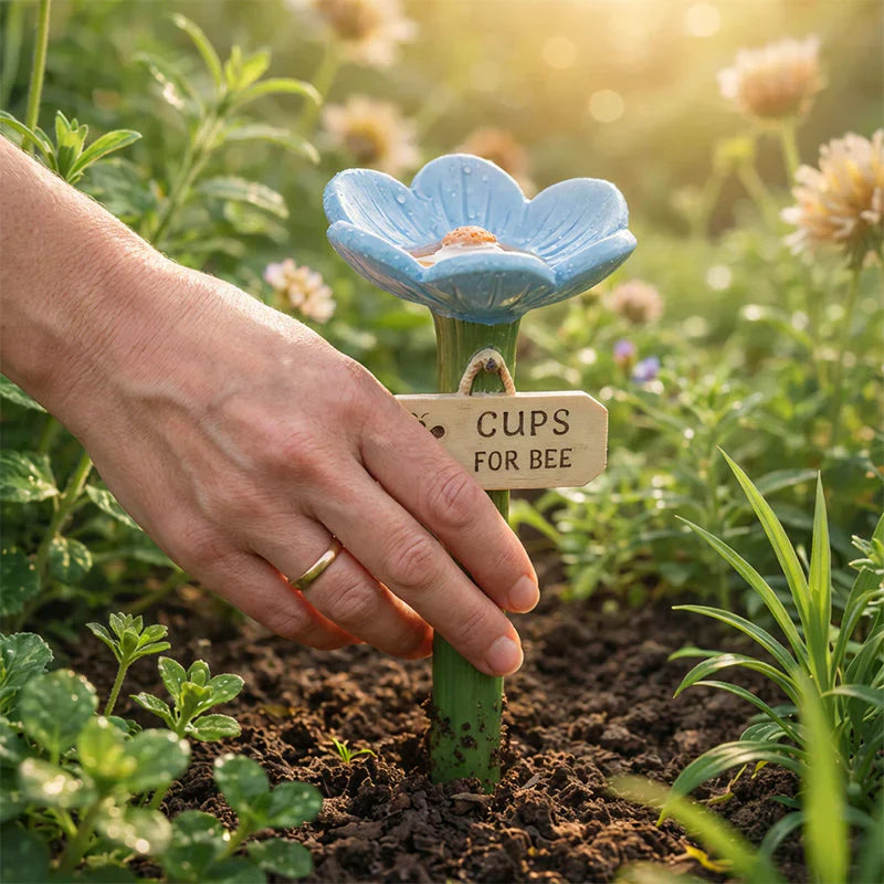 💥Early Spring Sale 49% OFF💚Bee Cups – Drink, Rest & Refresh for Your Garden Bees-#YUN7