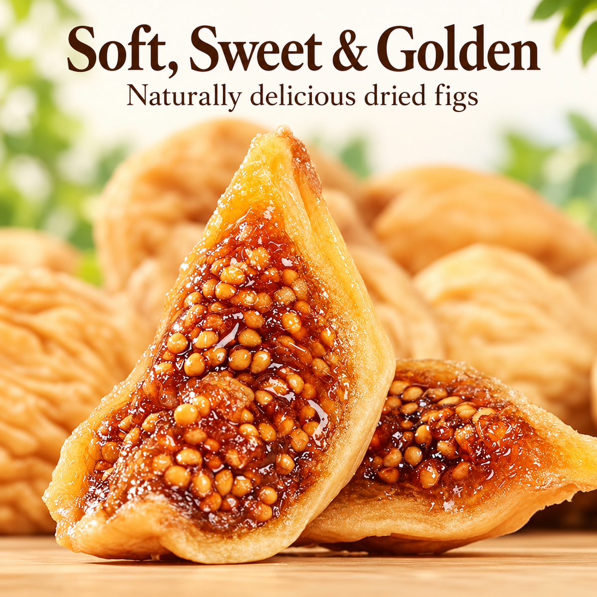 Premium California Calimyrna Figs | Soft & Chewy, Antioxidant-Rich & Naturally Dried - WHM