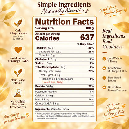 Premium Honey-Peeled Walnuts-Heart-Smart Nutrition in Every Bite-IUK