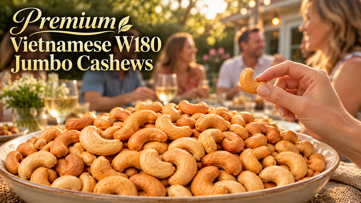 Organic Jumbo Roasted Cashews