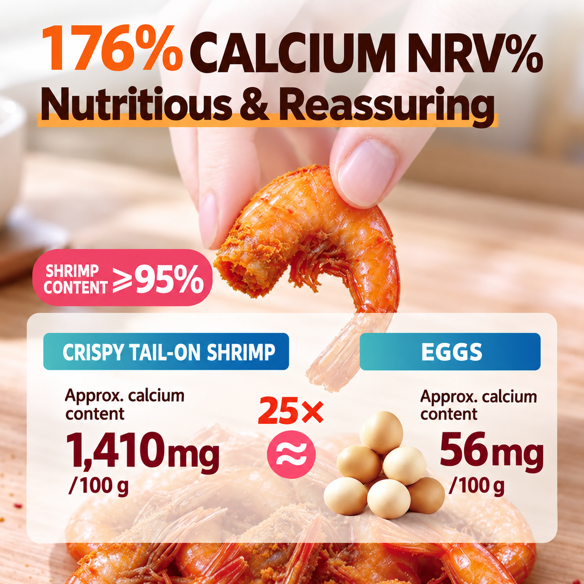 Crispy Tail-On Shrimp – Savory & Crunchy Seafood Snack-EDC