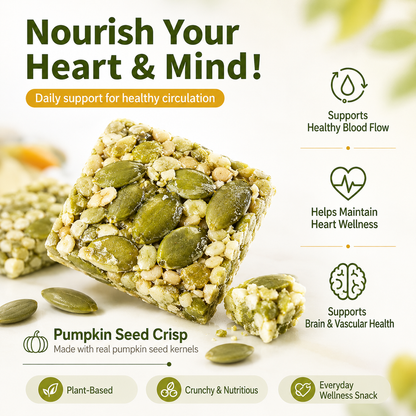 🌶️🍈A Natural Snack for Heart Health & Crunch Into Daily Support for Heart, 🧠Brain Healthy Blood Flow-#YUN7