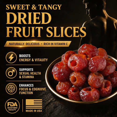 🍅🥝 Men’s Vitality Revival 🔥 Hollow dried hawthorn berries for Natural Energy, Stamina & Confidence - INT